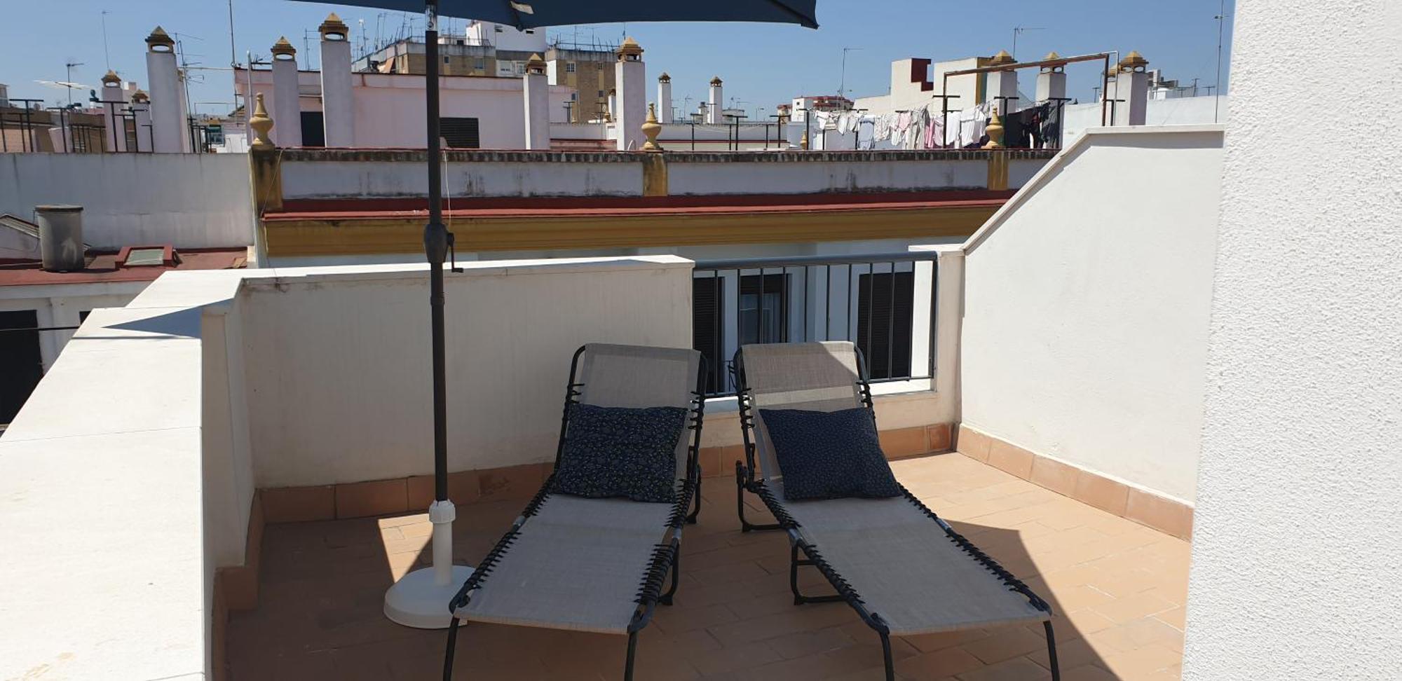 Atico Aire De Triana Sevilha Exterior foto